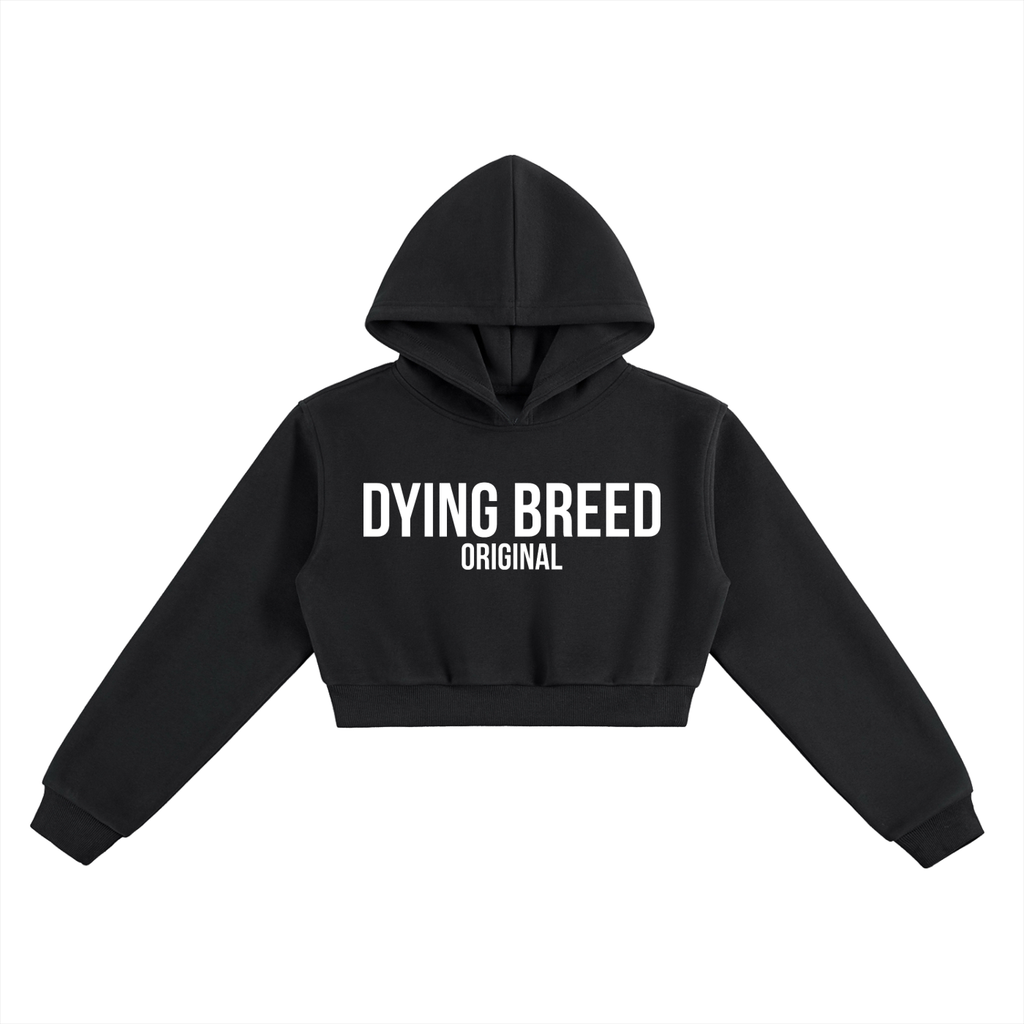 Women's Original Logo Premium Cropped Hoodie