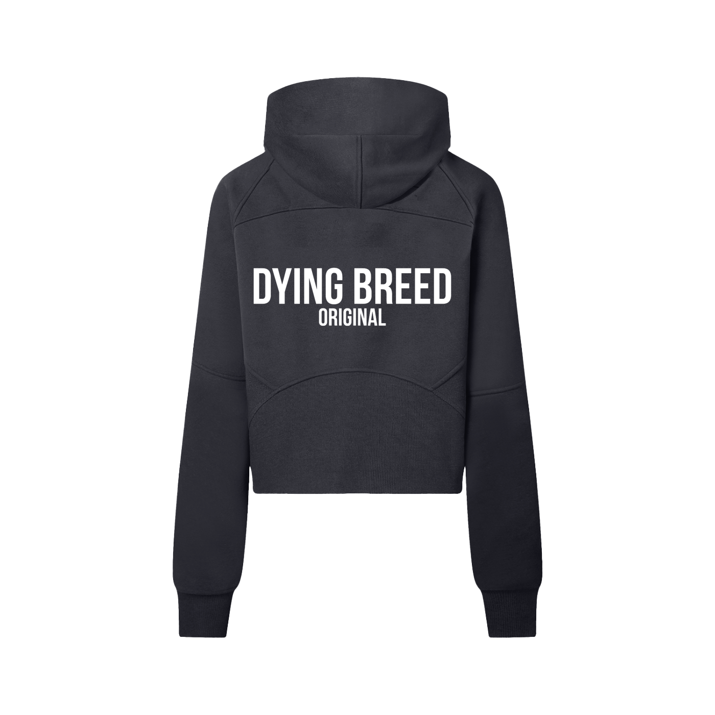 Women's Original Logo Premium Cropped Half-Zip Hooded Sweatshirt