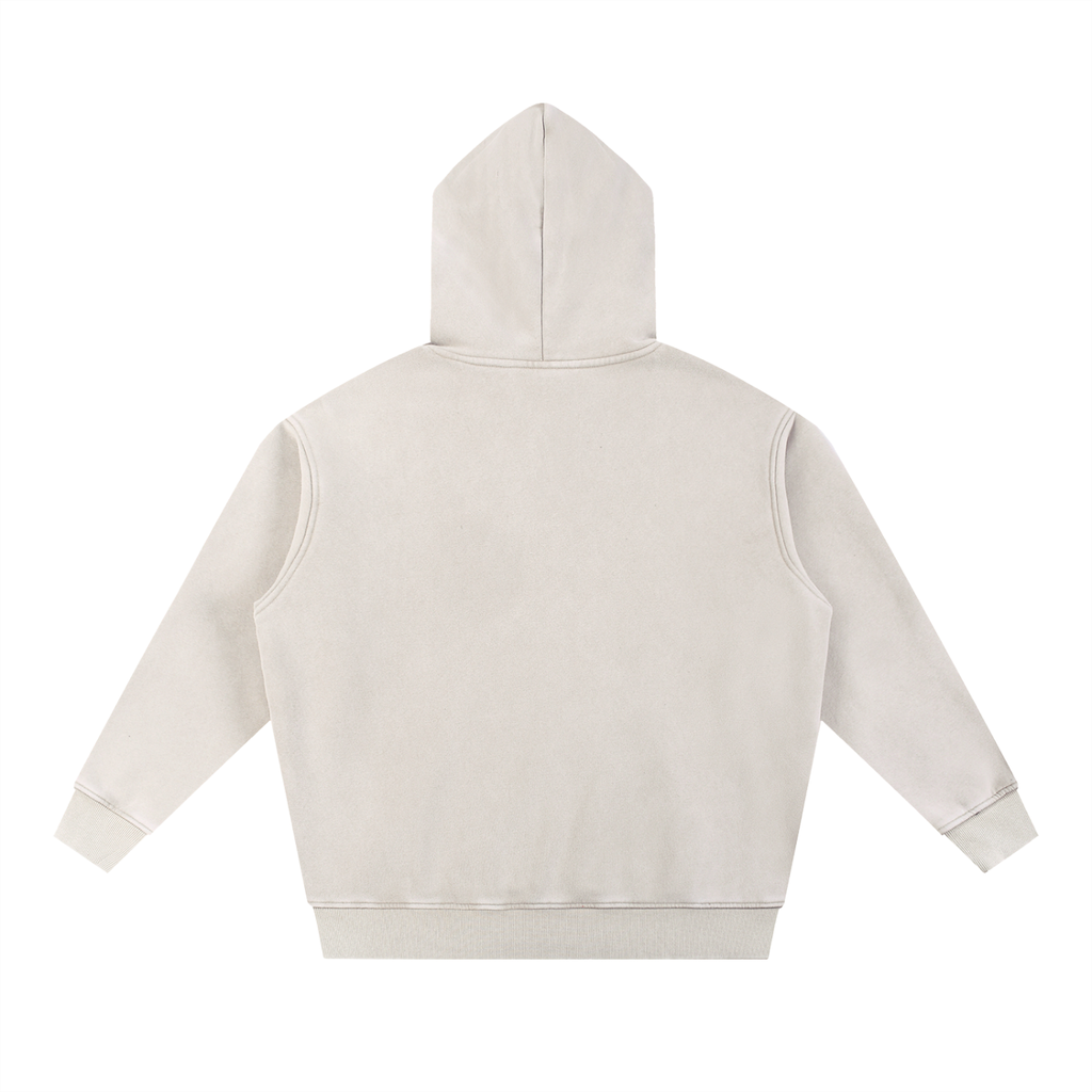 Men’s Original Logo Premium Snow Wash Fleece Oversize Hoodie