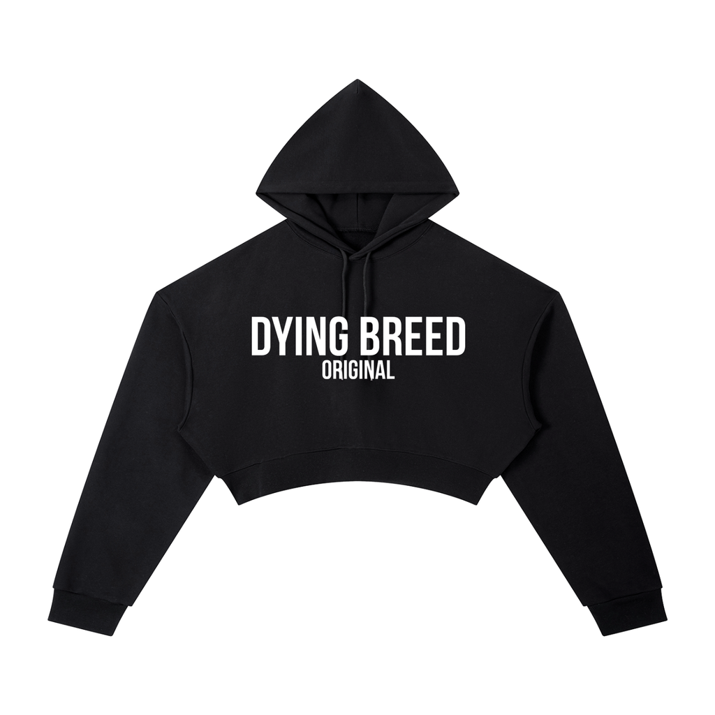 Women’s Original Logo Premium Cropped Hoodie (Stringed)