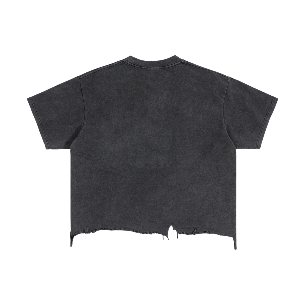 Women’s Original Logo Vintage Wash Distressed Hem T-Shirt