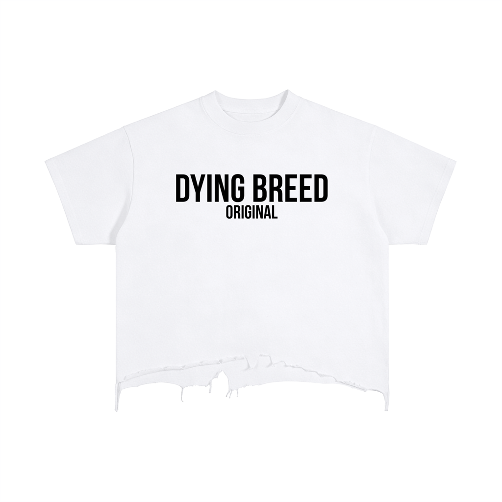 Women’s Original Logo Vintage Wash Distressed Hem T-Shirt