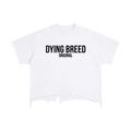 Women’s Original Logo Vintage Wash Distressed Hem T-Shirt