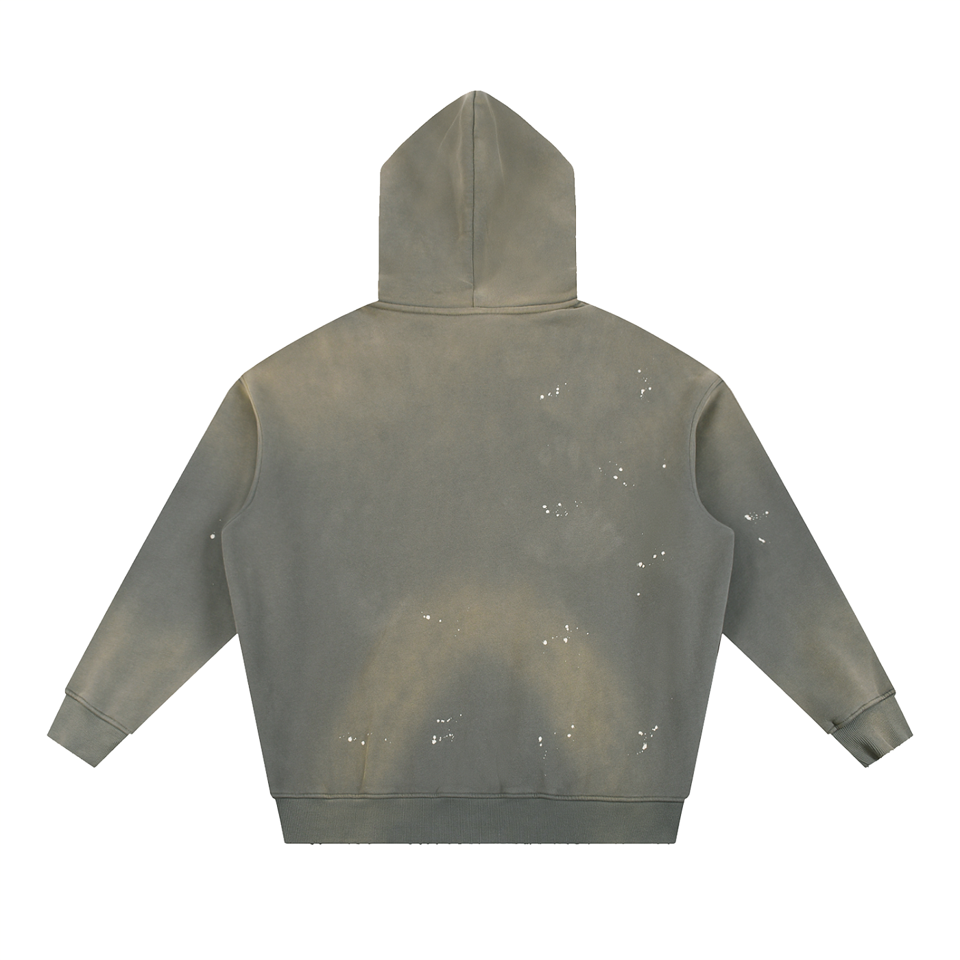 Men's Original Logo Premium Vintage Wash Frayed Fleece Hoodie