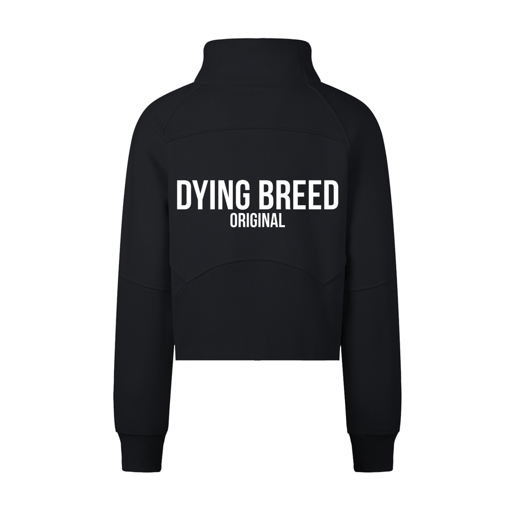 Women's Original Logo Premium Cropped Half-Zip Sweatshirt