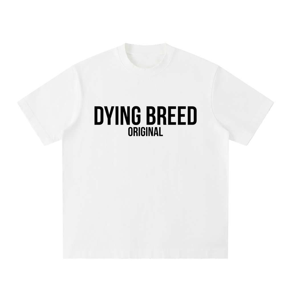 Men's Original Logo Premium Heavyweight Vintage Wash Frayed T-Shirt