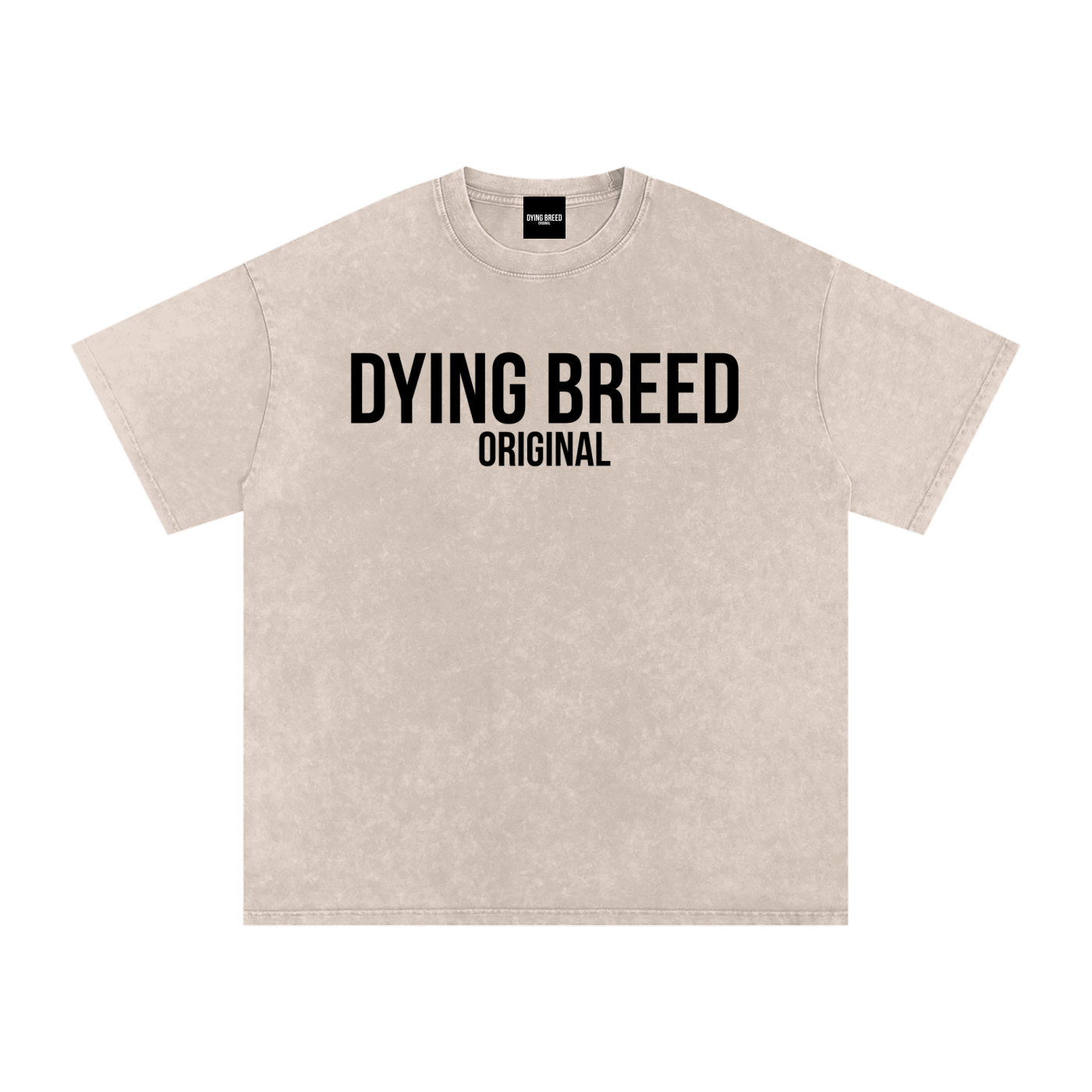 Men’s Original Logo Premium Snow Washed Oversized Cotton T-Shirt