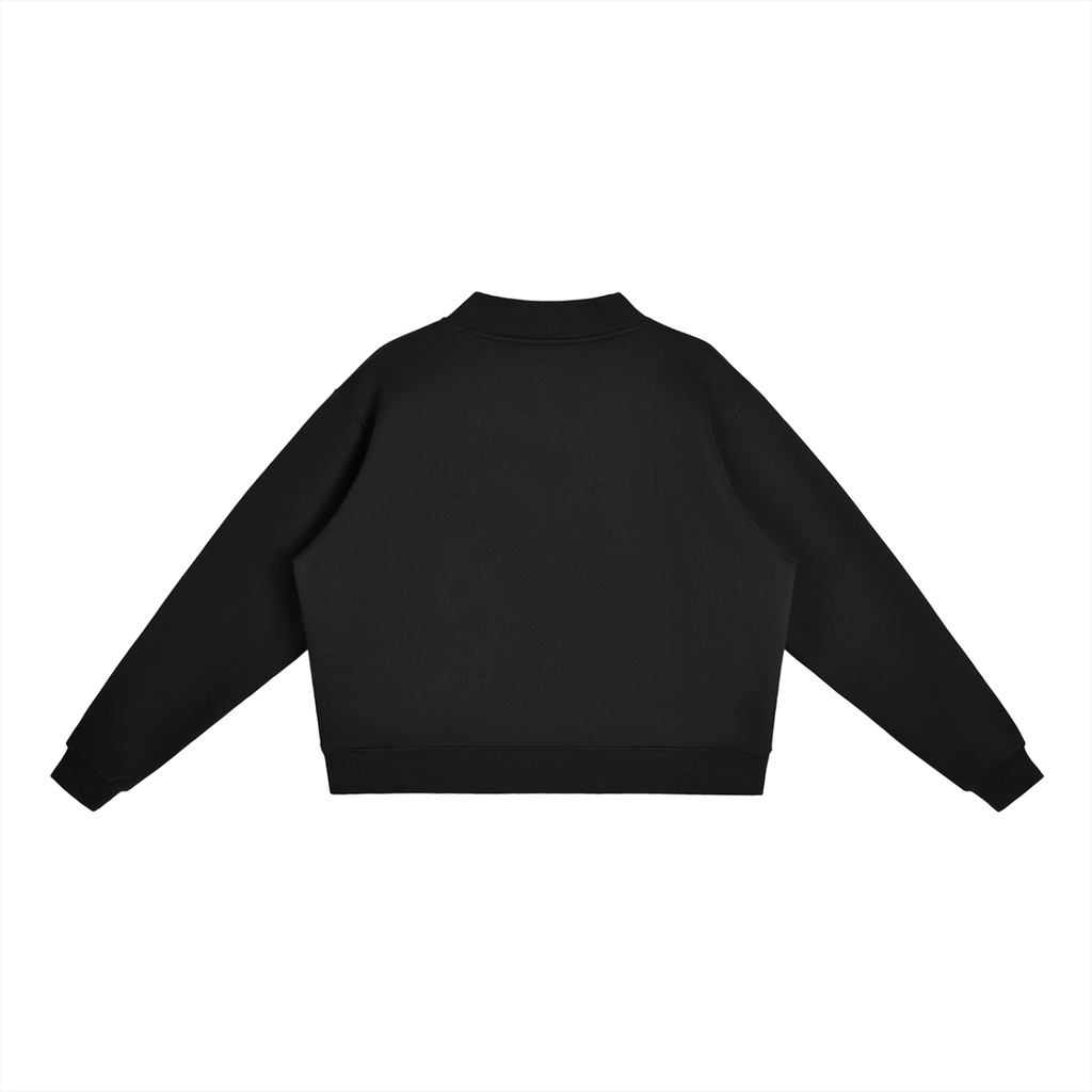 Women’s Original Logo Premium Fleece Mock-Neck Crew Sweatshirt