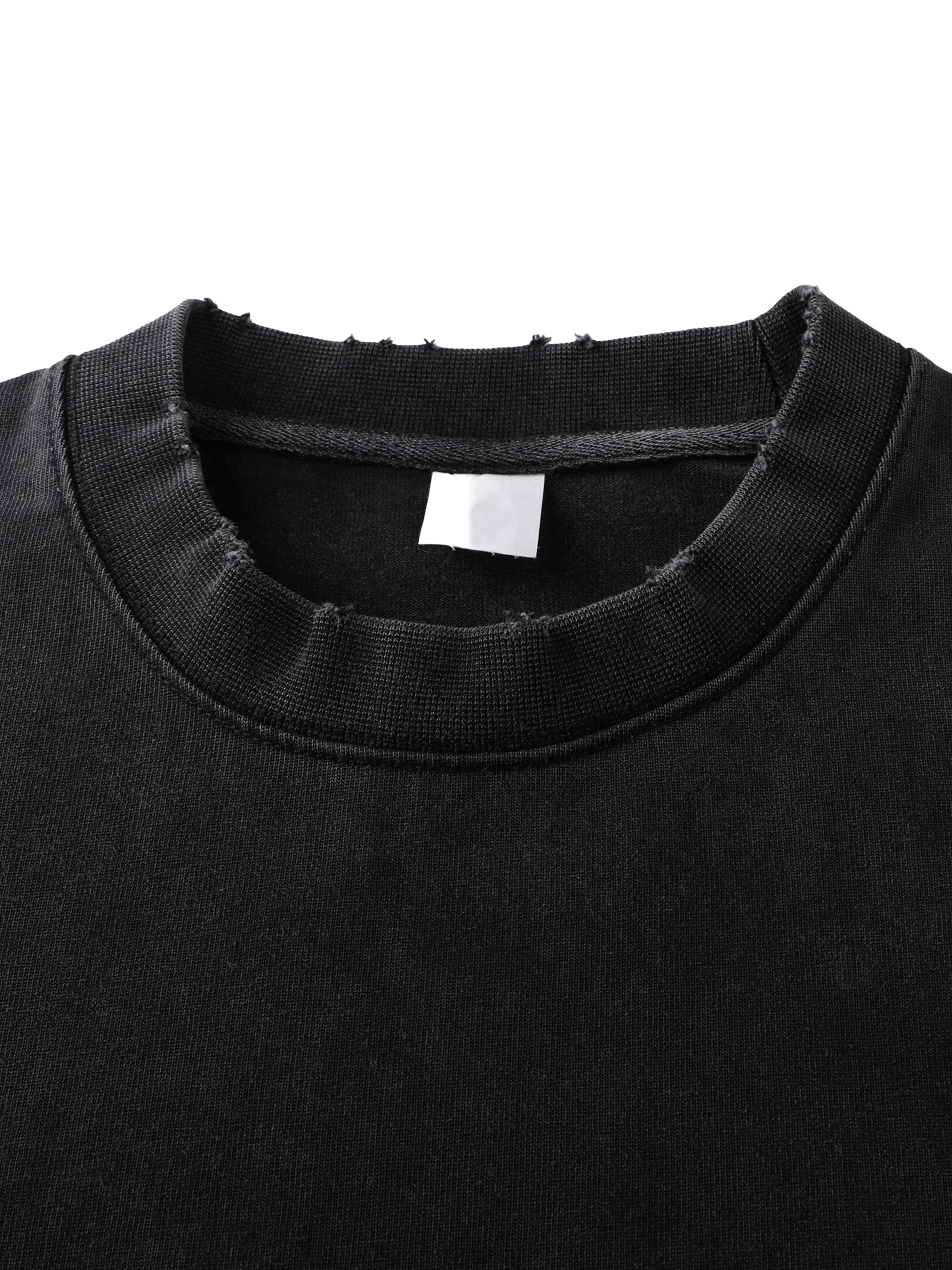 Men's Original Logo Premium Heavyweight Vintage Wash Frayed T-Shirt