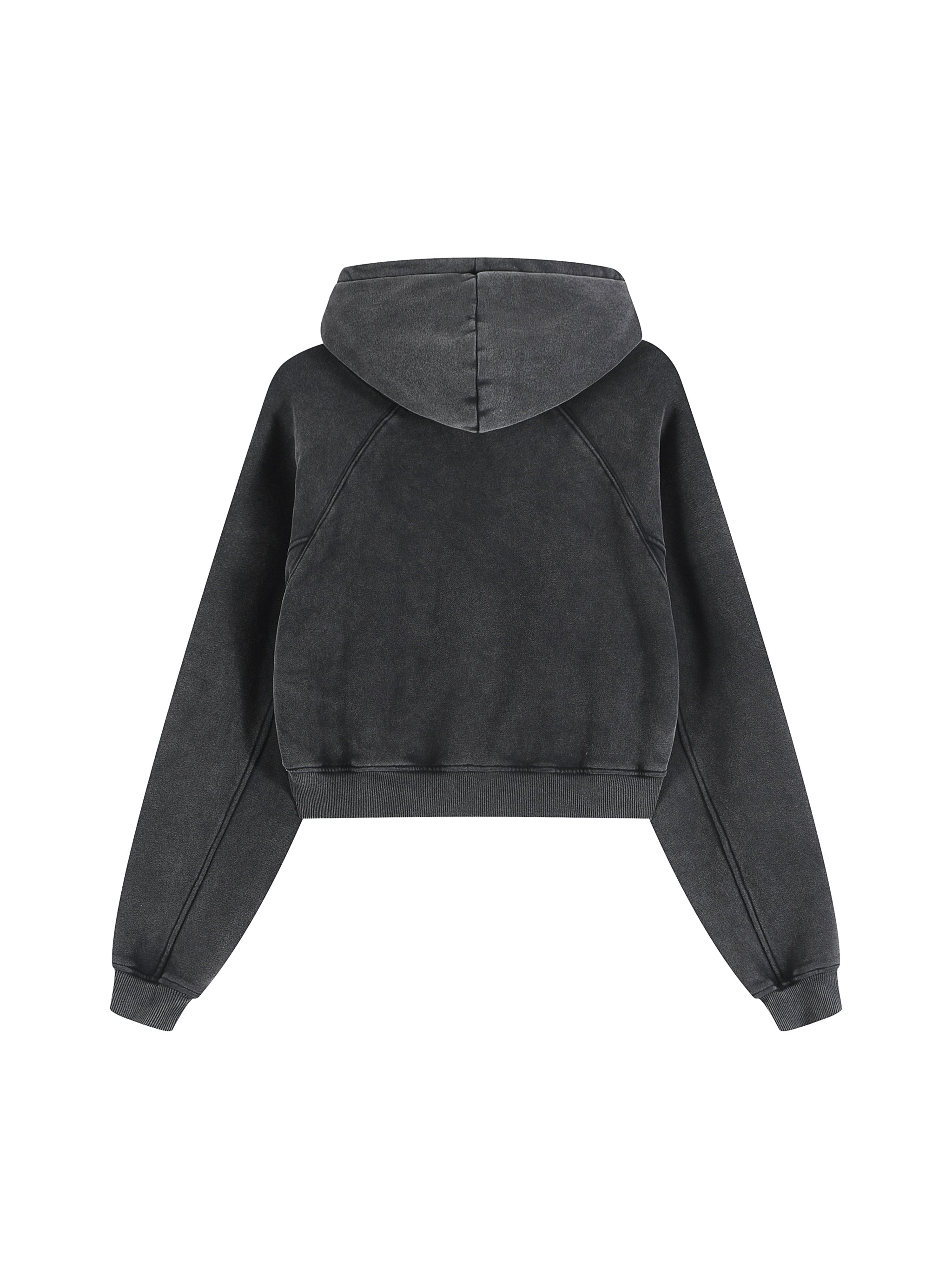 Women's Original Logo Premium Snow Washed Cropped Hoodie