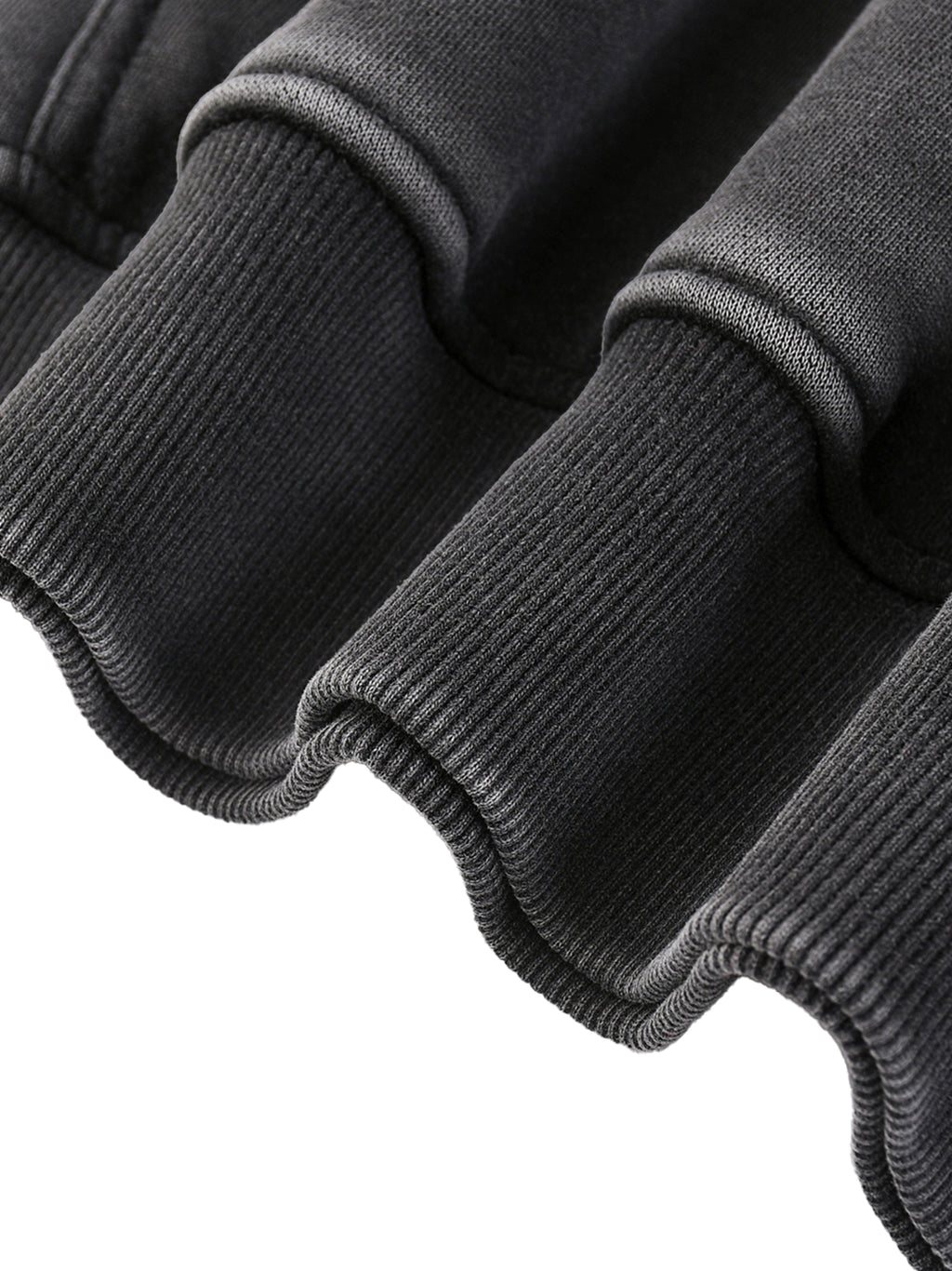 Men's Original Logo Premium Snow Wash Fleece Oversize Hoodie