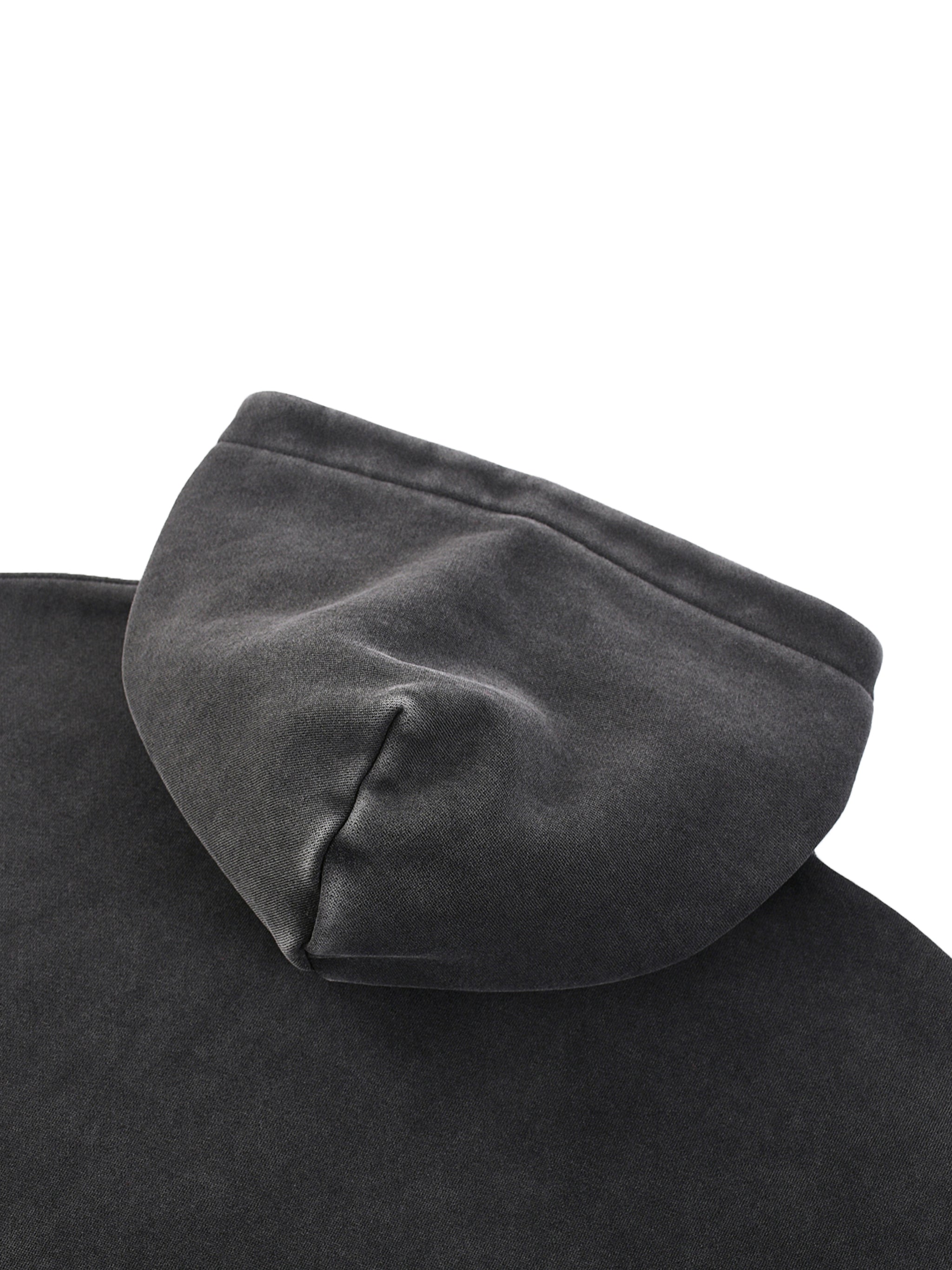 Men's Original Logo Premium Snow Wash Fleece Oversize Hoodie