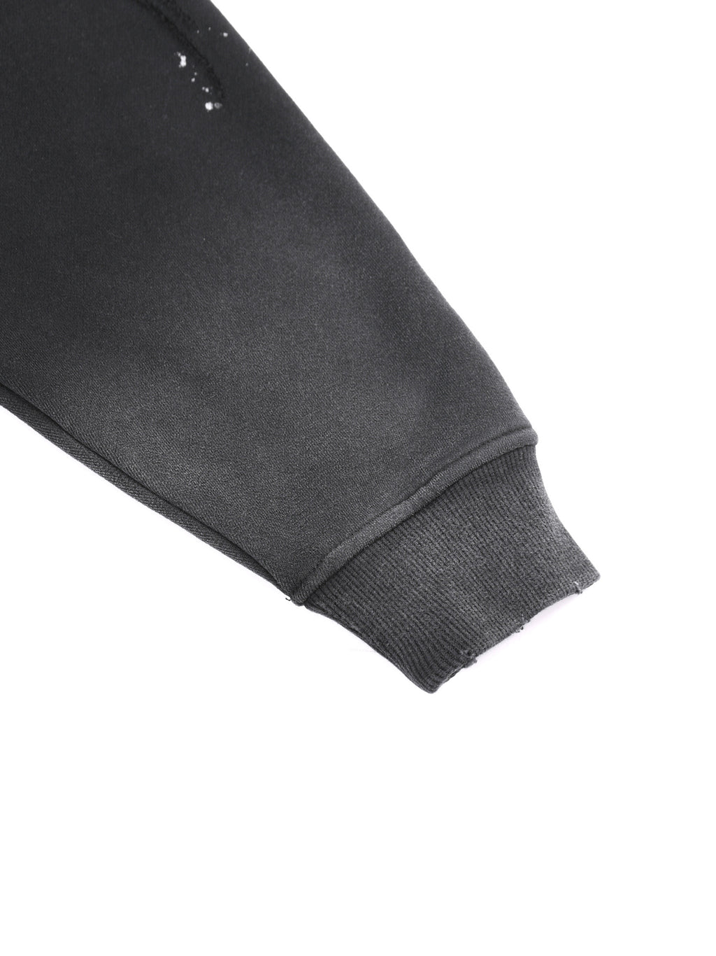 Men's Premium Original Logo Vintage Wash Frayed Fleece Hoodie