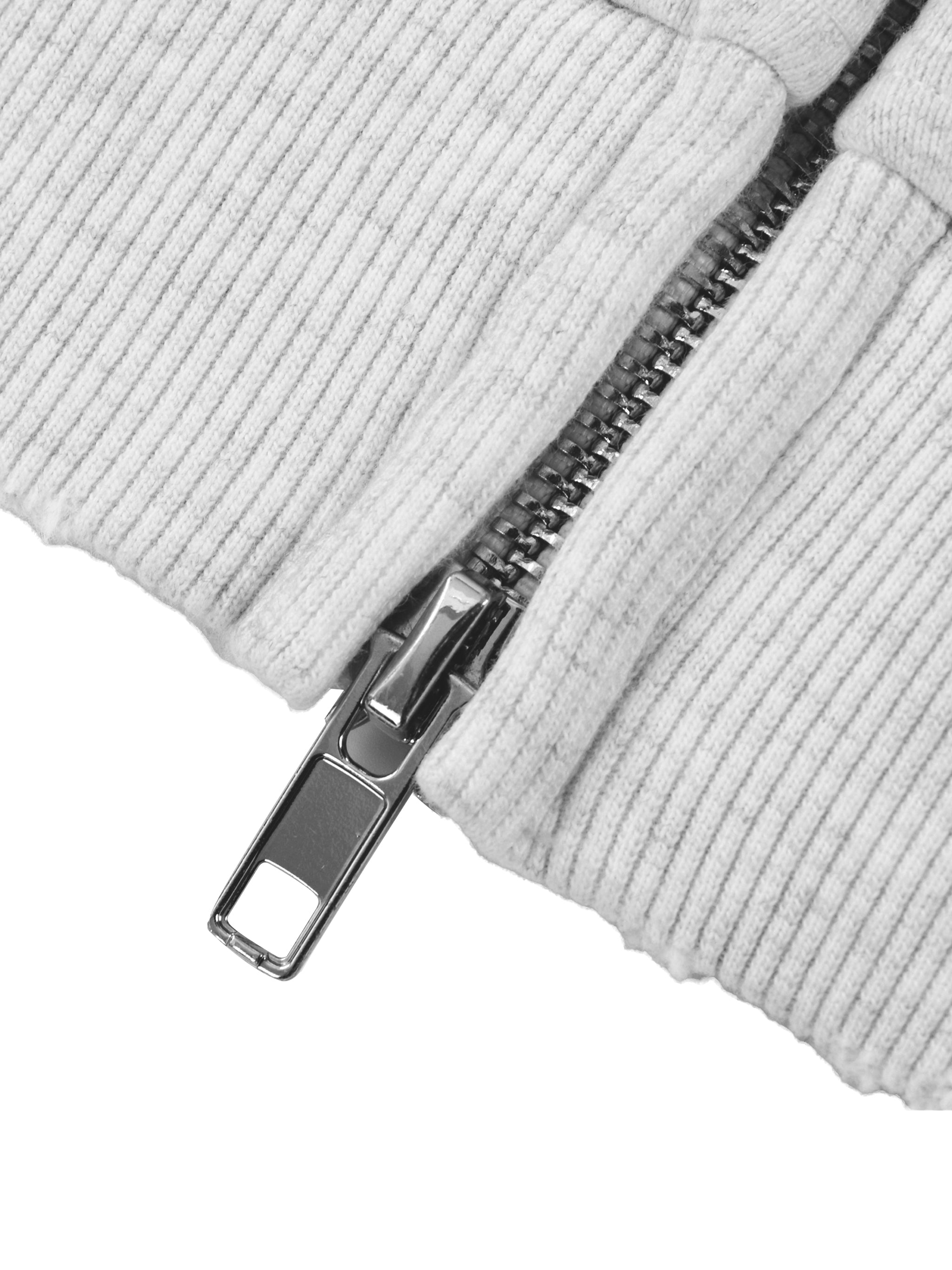 Men’s Original Logo Premium Sun Fade Frayed Raw Edge Zip Hoodie