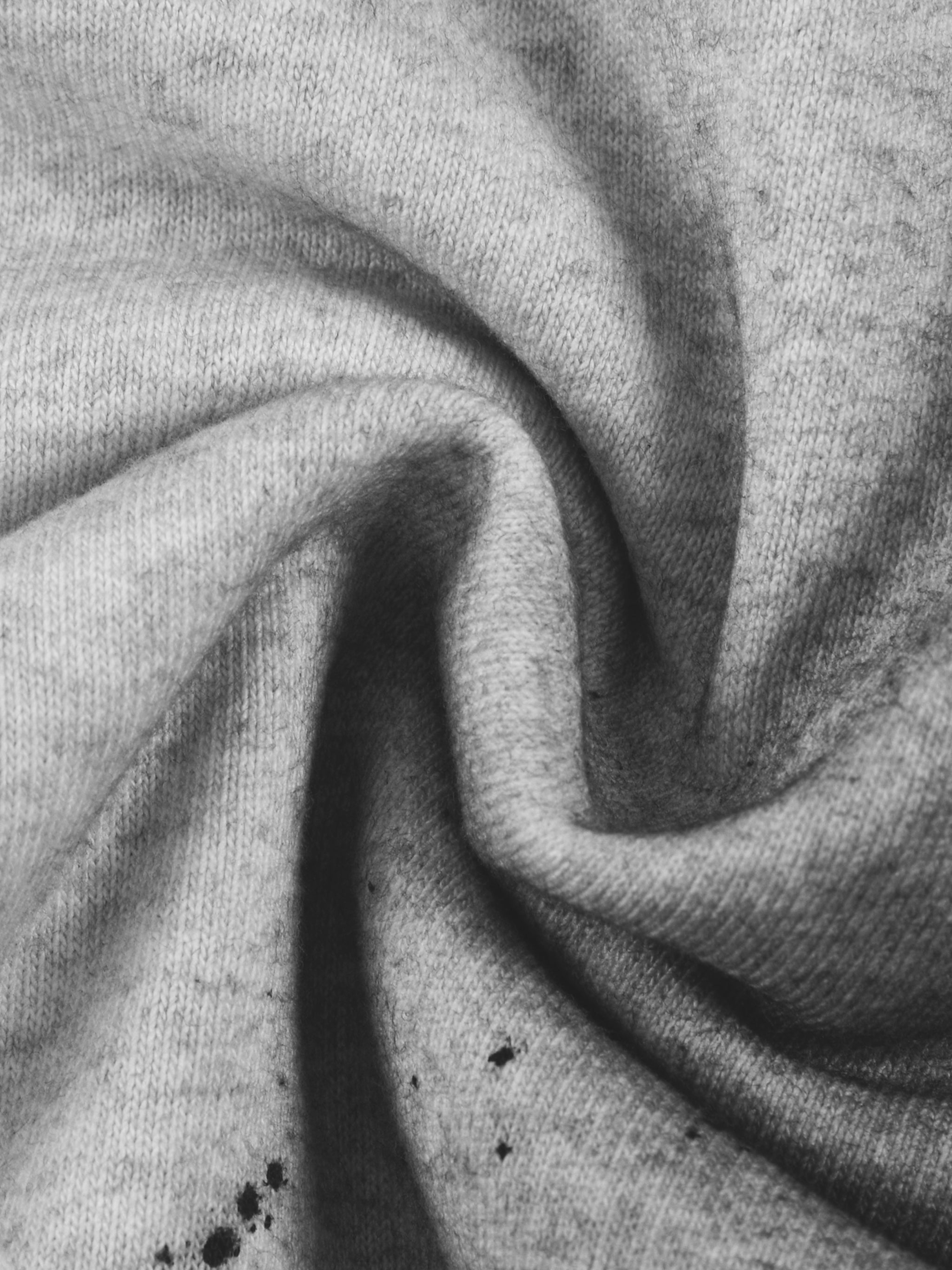 Men’s Original Logo Premium Sun Fade Frayed Raw Edge Zip Hoodie