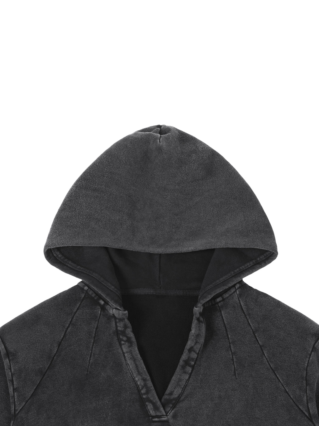 Women's Original Logo Premium Vintage Wash Raw Edge Hoodie