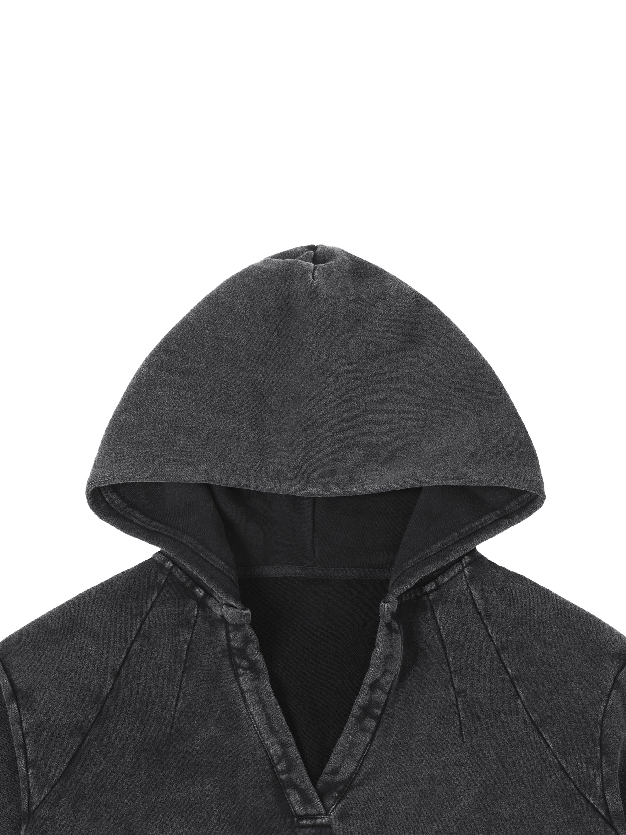 Women's Original Logo Premium Vintage Wash Raw Edge Hoodie